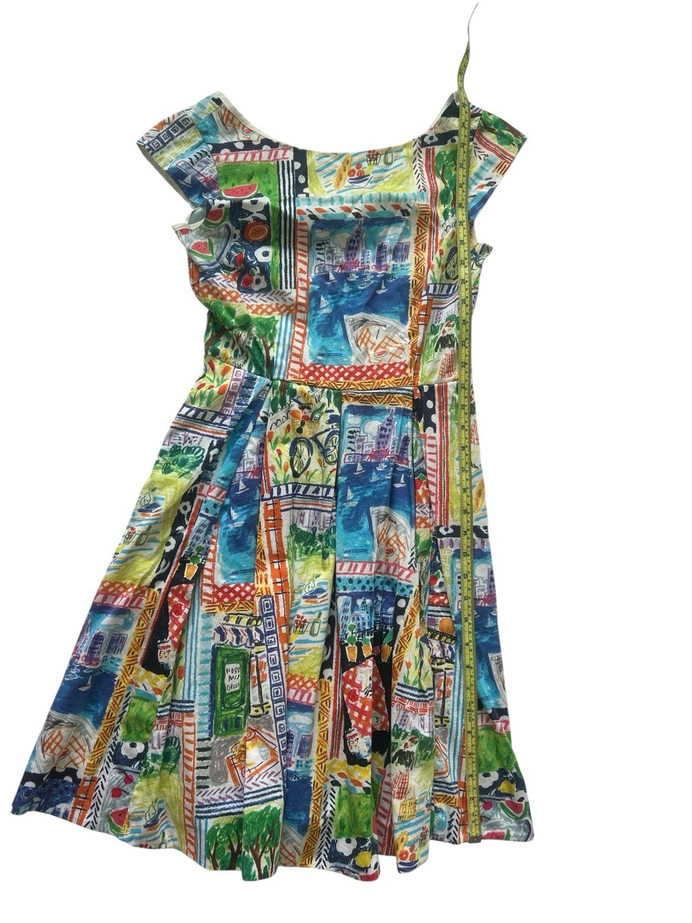 kate spade ♠️  picnic Fit-and-Flare Dress - Picture 5 of 9